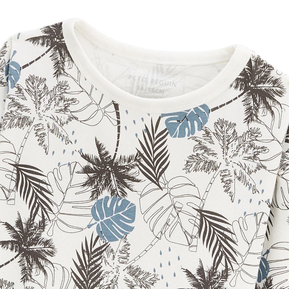 Petit Béguin Lot de 2 t-shirts enfant manches longues Tonga