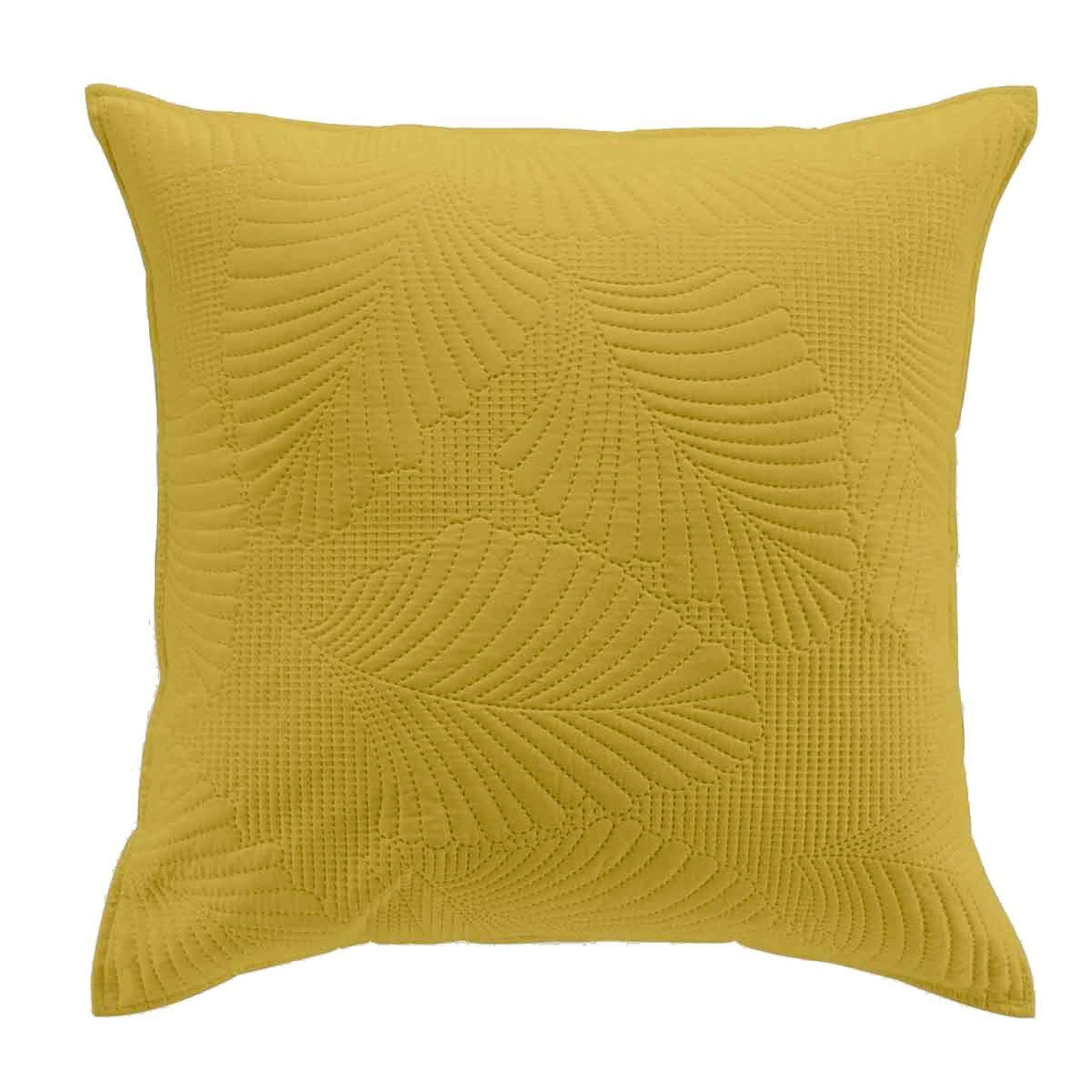 Douceur d'Intérieur Housse de coussin  palombine  60x60cm ocre
