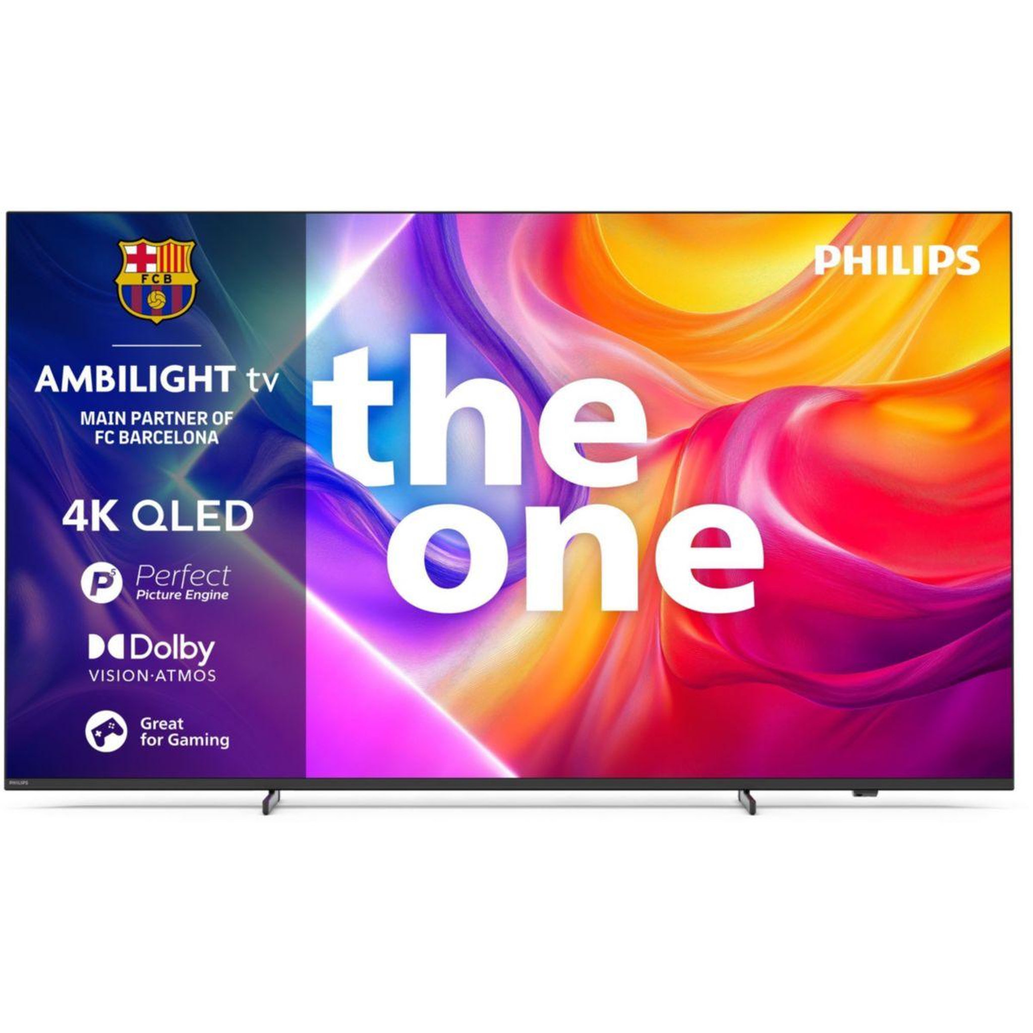 Voir la diapositive 1 : Philips TV QLED 75PUS9000 Ambilight 2025 189cm
