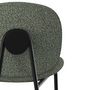 Voir la diapositive 6 : Rendez vous déco Lot de 2 chaises pour îlot central en tissu bouclé beige 63,5 cm - Iris