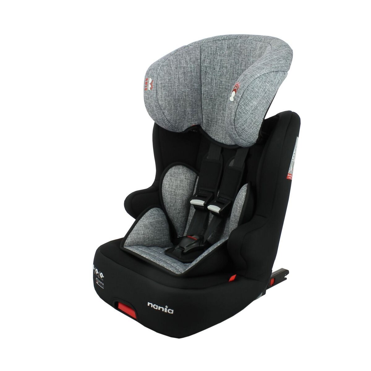 NANIA Si ge auto isofix groupe 1 2 3 RACER Nania Silver pas cher