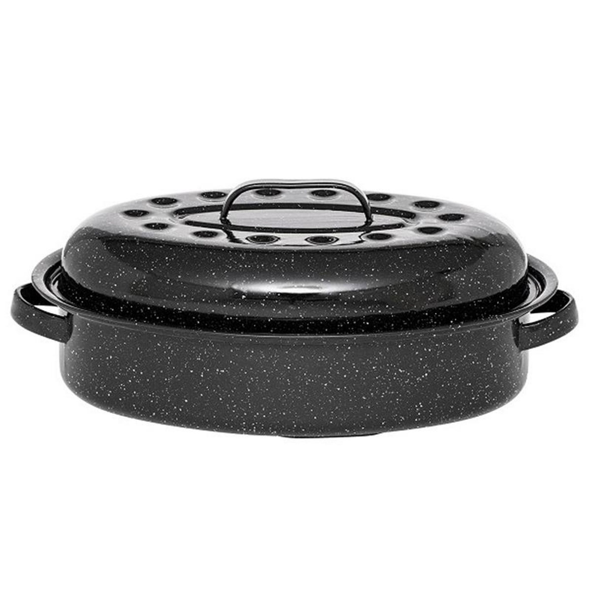 Warmcook Cocotte ovale en acier carbon 38x26cm - 0508