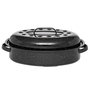 Voir la diapositive 1 : Warmcook Cocotte ovale en acier carbon 38x26cm - 0508