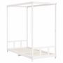Voir la diapositive 3 : VIDAXL Cadre de lit pour enfants blanc 90x200 cm bois de pin massif