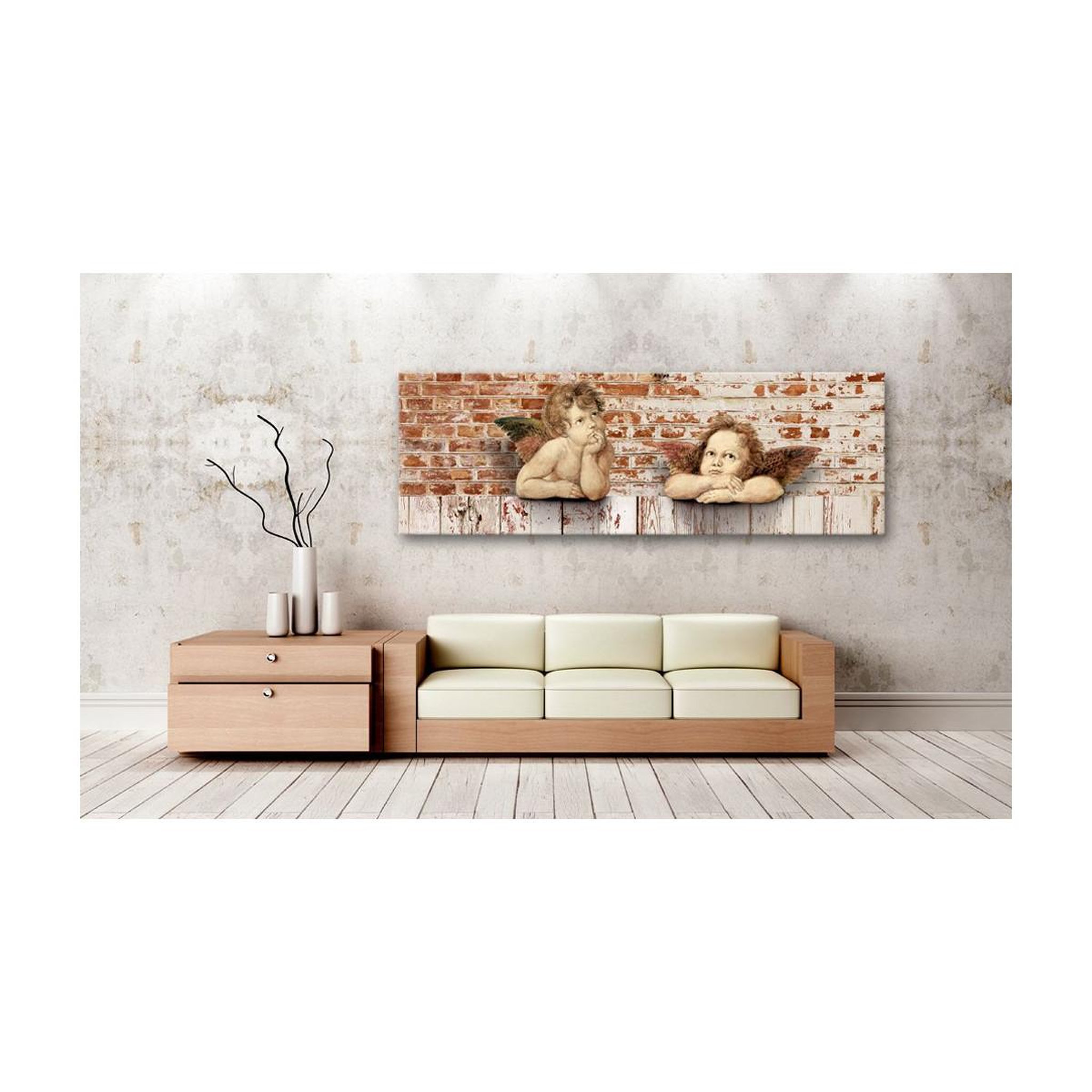 Voir la diapositive 2 : Paris Prix Tableau imprimé  repos des anges