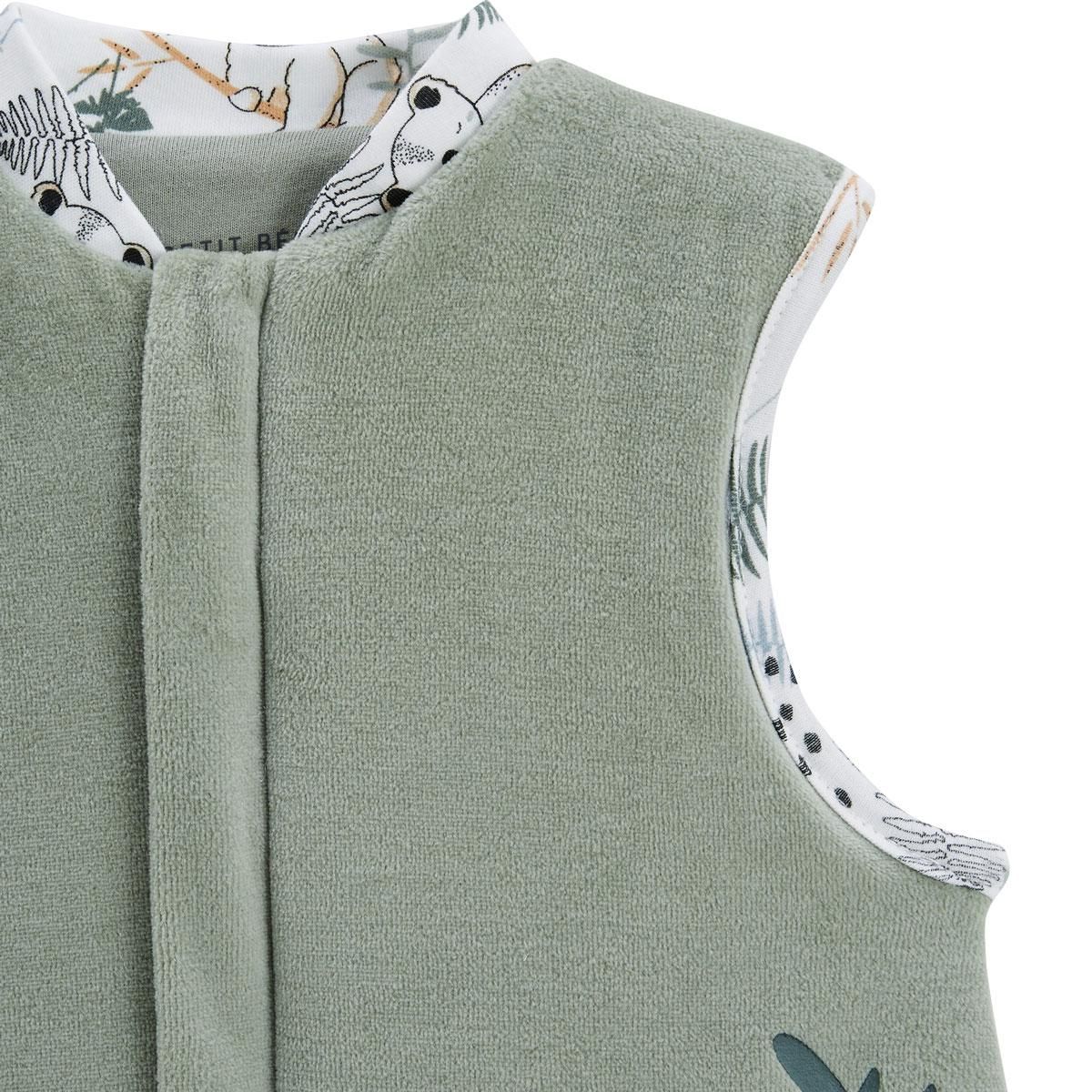 Petit Béguin Turbulette TOG 2 en velours avec pieds retroussables Noah