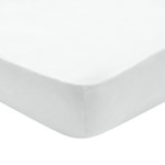 DODO Drap Housse Confort Jersey Coloris Blanc. Coloris disponibles : Blanc