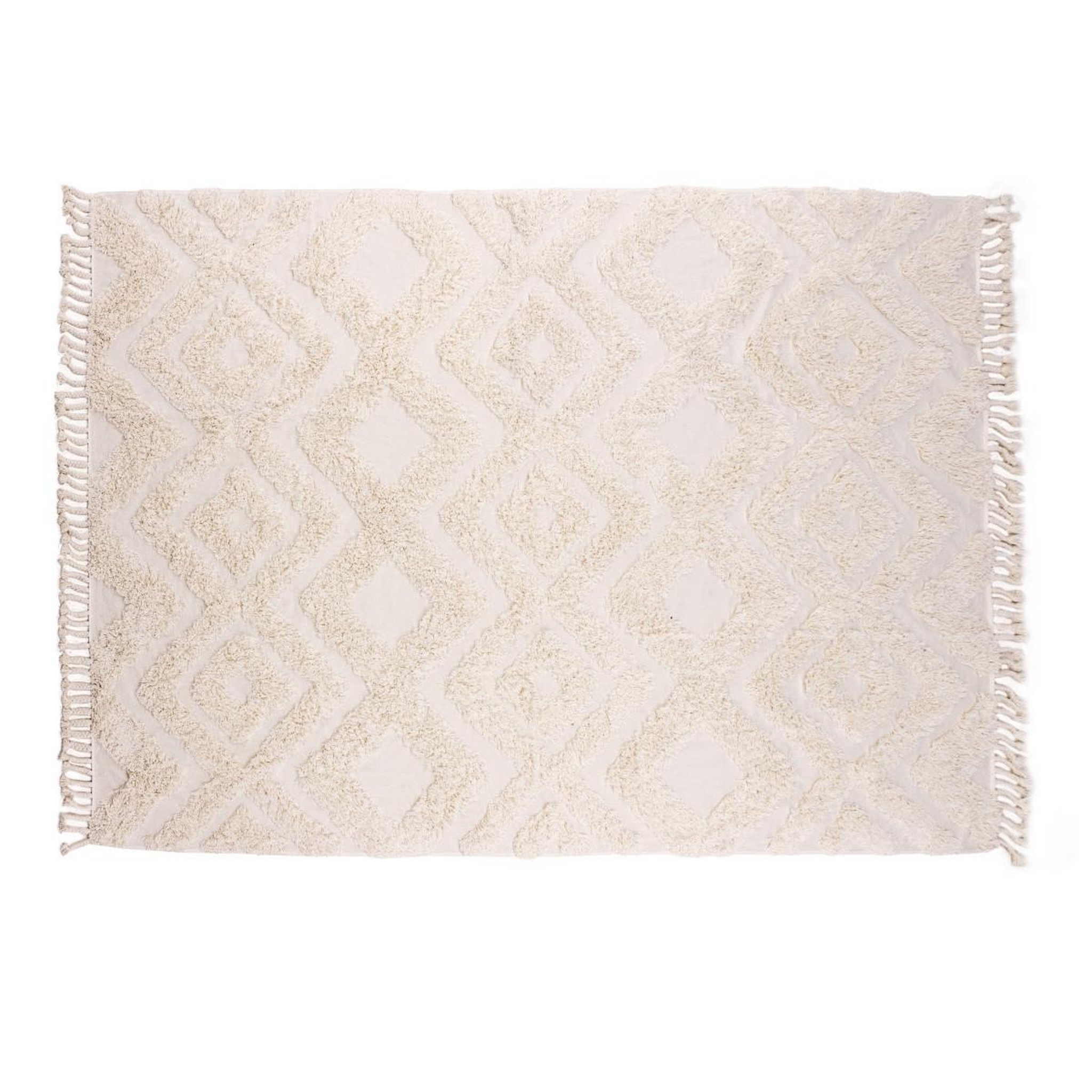 Voir la diapositive 1 : Paris Prix Tapis Déco Tufté  Hilma  200x300cm Naturel