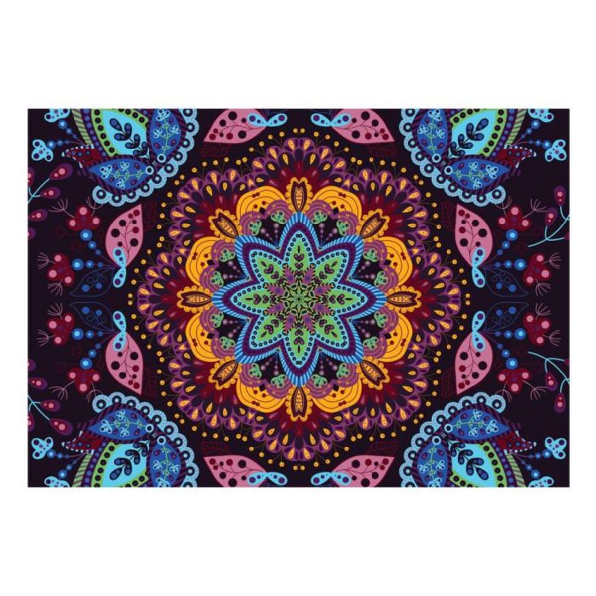 Paris Prix Papier Peint  Colorful Kaleidoscope