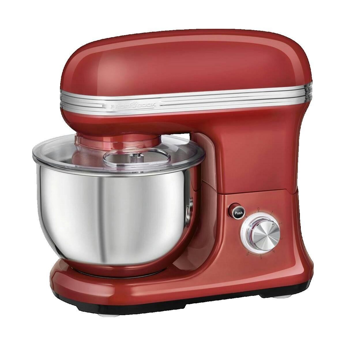 Profi Cook Robot pâtissier ProfiCook PC-KM 1197 rouge 1200 W