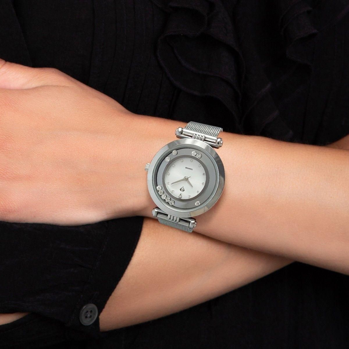 SC CRYSTAL Montre Ludivine élégante SC Crystal ornée d'un véritable diamant