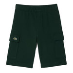 Lacoste Short Noir Garçon Lacoste Cotton. Coloris disponibles : Noir