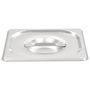 Voir la diapositive 3 : VIDAXL Couvercles de plateau 8 pcs GN 1 6 Acier inoxydable