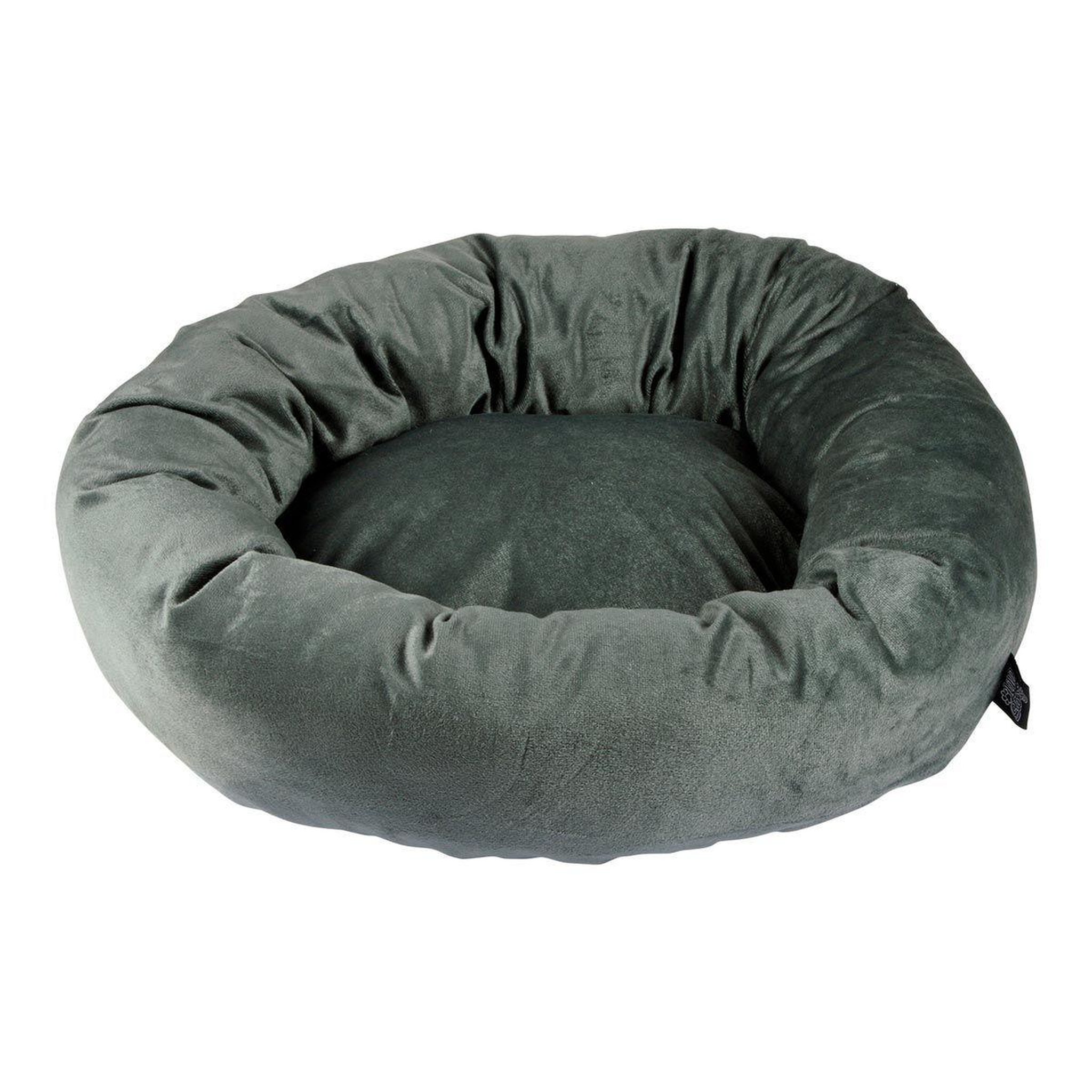 LOVE STORY Panier rond pour chat  sweet cat  50cm vert foncé