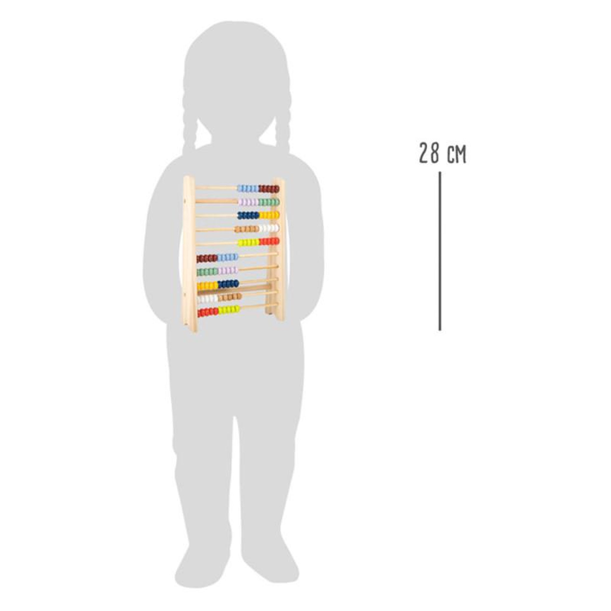 Voir la diapositive 4 : SMALL FOOT Small Foot - Wooden Abacus 11326