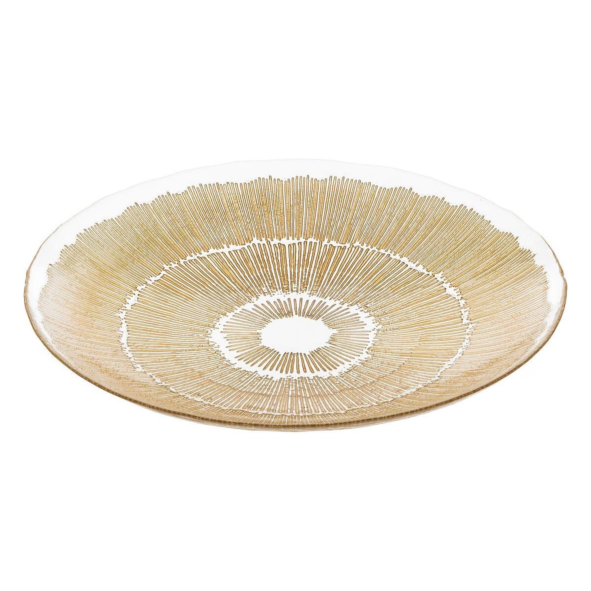 ATMOSPHERA Coupelle déco en verre  djina  34cm or