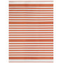 Voir la diapositive 1 : ID MARKET Tapis extérieur RAYURES terracotta 270 x 370 CM