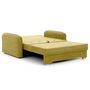 Voir la diapositive 5 : BEST MOBILIER Michelle - canapé droit 3 places convertible avec coffre en velours