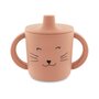 Voir la diapositive 1 : Trixie Tasse d'apprentissage en silicone - Mrs. Cat