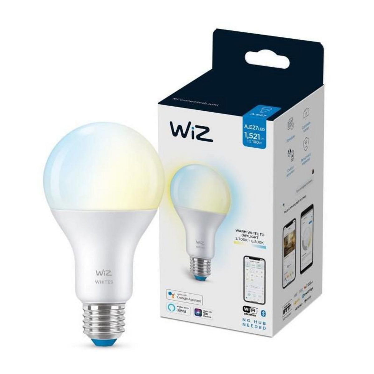 WIZ WiZ Ampoule connectee Blanc variable E27 100W