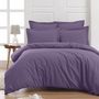 Voir la diapositive 2 : Sensei Maison Taie de traversin en percale de coton SOFT PERCALE - 45x185 cm