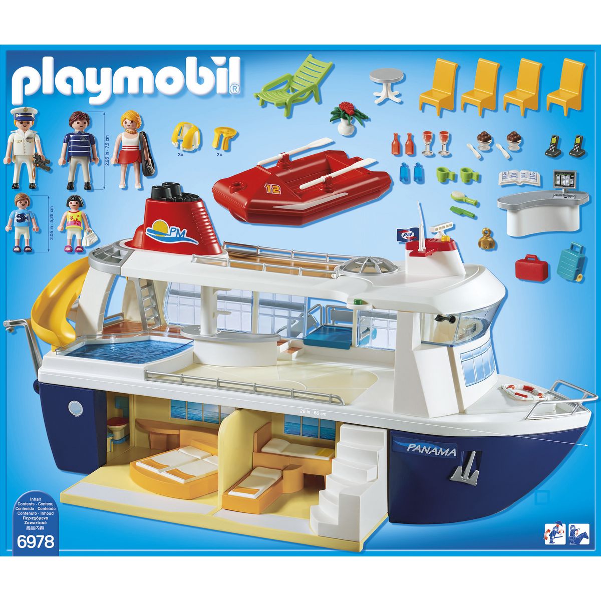 PLAYMOBIL 6978 - Family fun - Bateau de Croisière