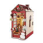 ROBOTIME Serre Livre Christmas indoor Book Nook