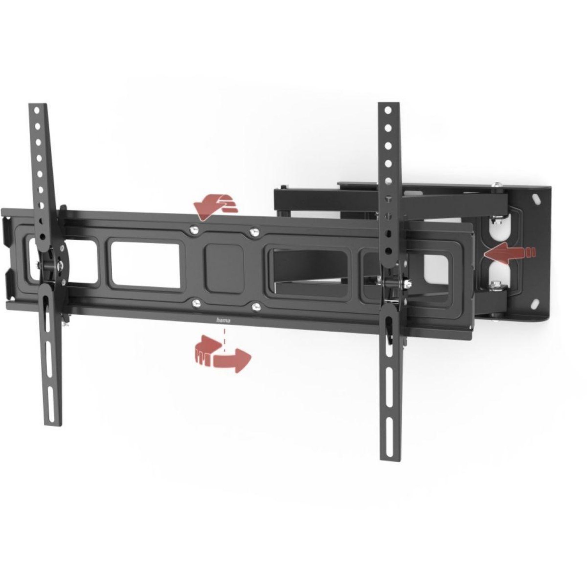 Voir la diapositive 4 : Hama Support mural tv 32-84 pouces orientable
