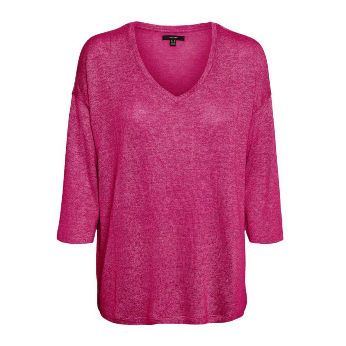 Vero Moda Pull fuchsia Femme Vero Moda Brianna 3/4