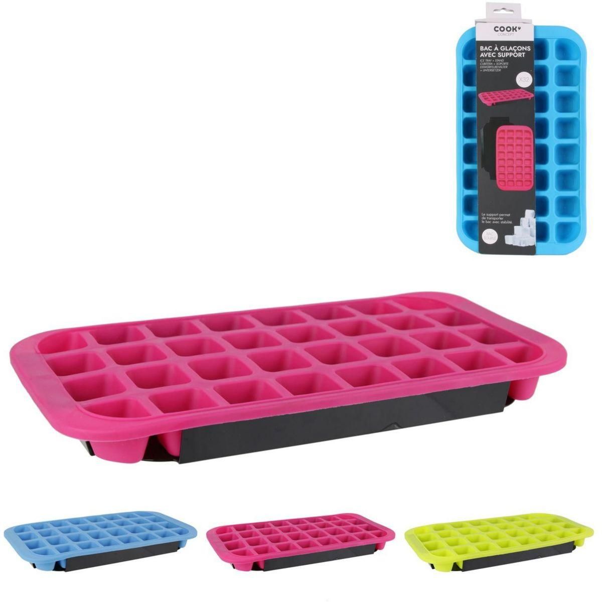 COOK CONCEPT Bac à glaçons avec support