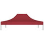 Voir la diapositive 3 : VIDAXL Toit de tente de reception 4,5x3 m Bordeaux 270 g/m^2