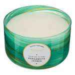 ATMOSPHERA Bougie Parfumée Design  Wavy  540g Bergamote & Jasmin