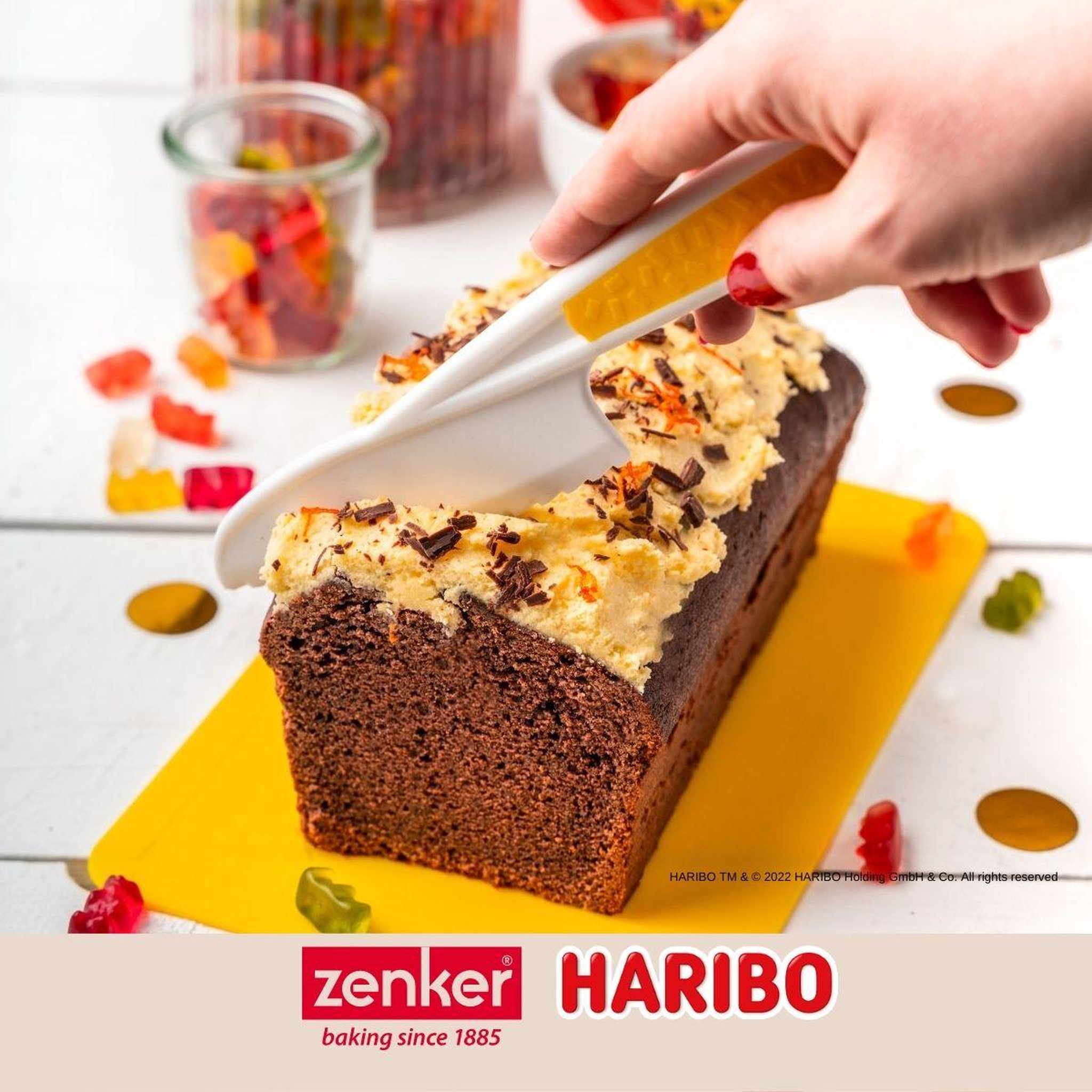 Voir la diapositive 5 : ZENKER Couteau de cuisine pour enfant en plastique 22,2 cm Zenker Haribo