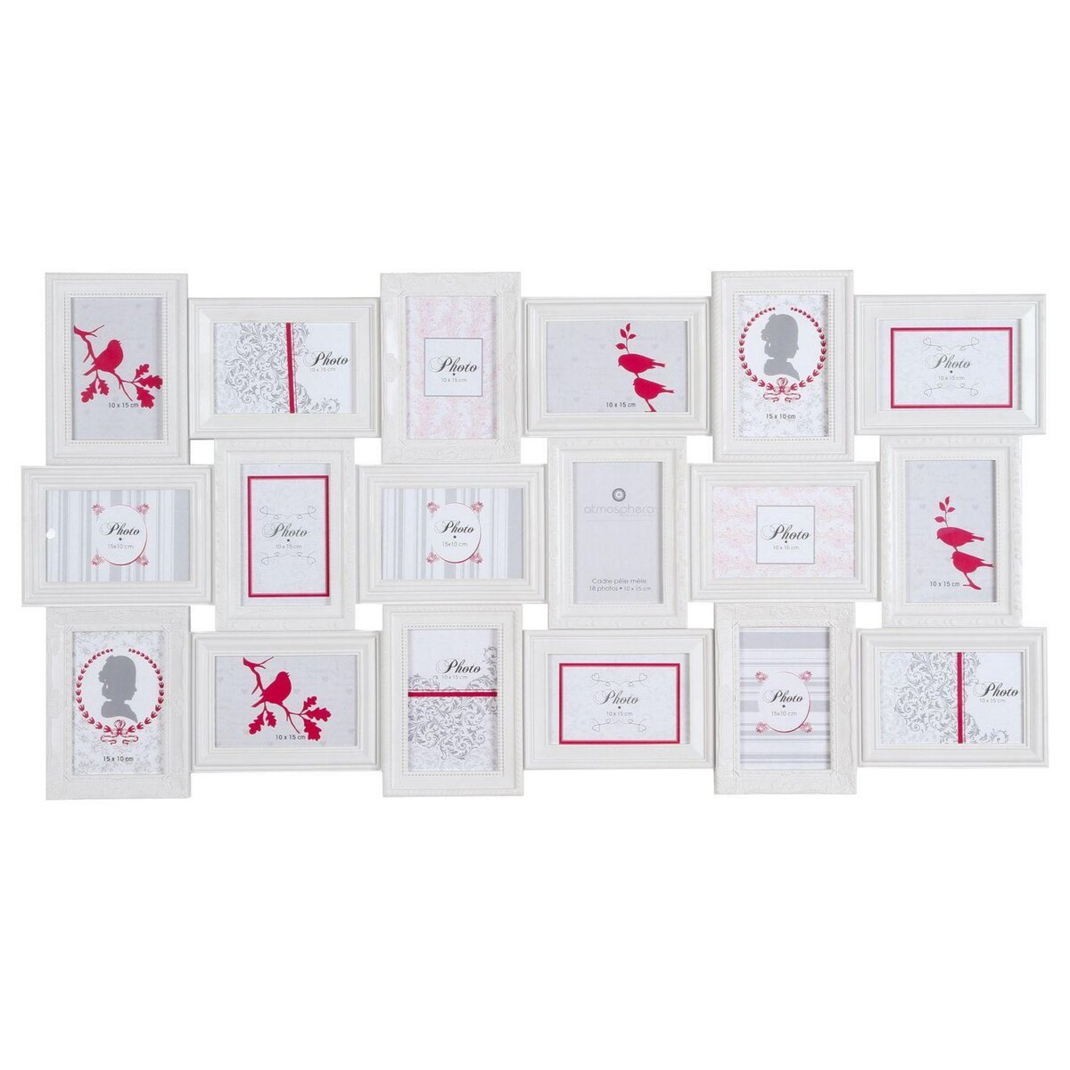 ATMOSPHERA Pêle-mêle 18 Photos Romance - 102 x 53 cm