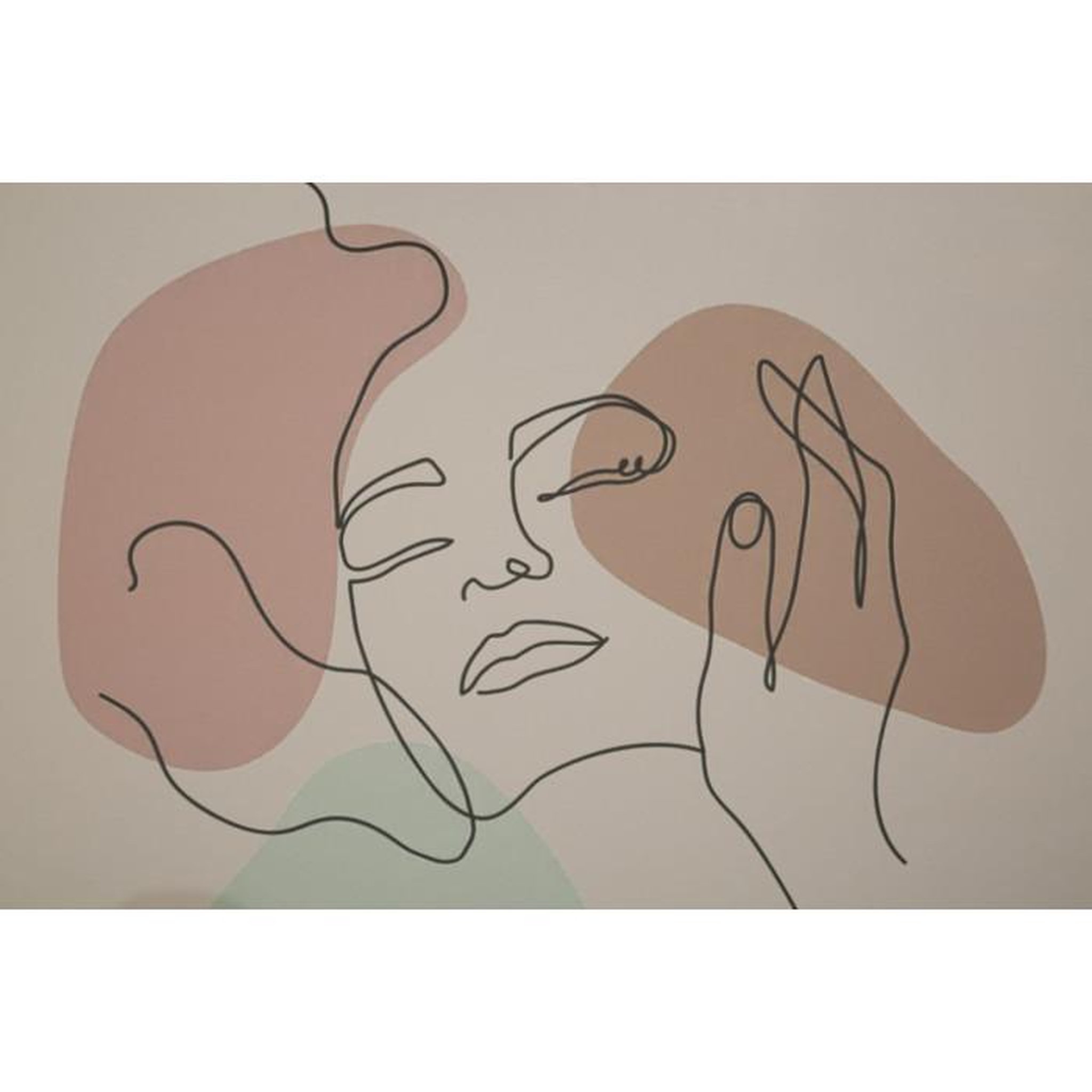 Voir la diapositive 2 : Paris Prix Cadre Déco  Face  35x47cm Multicolore