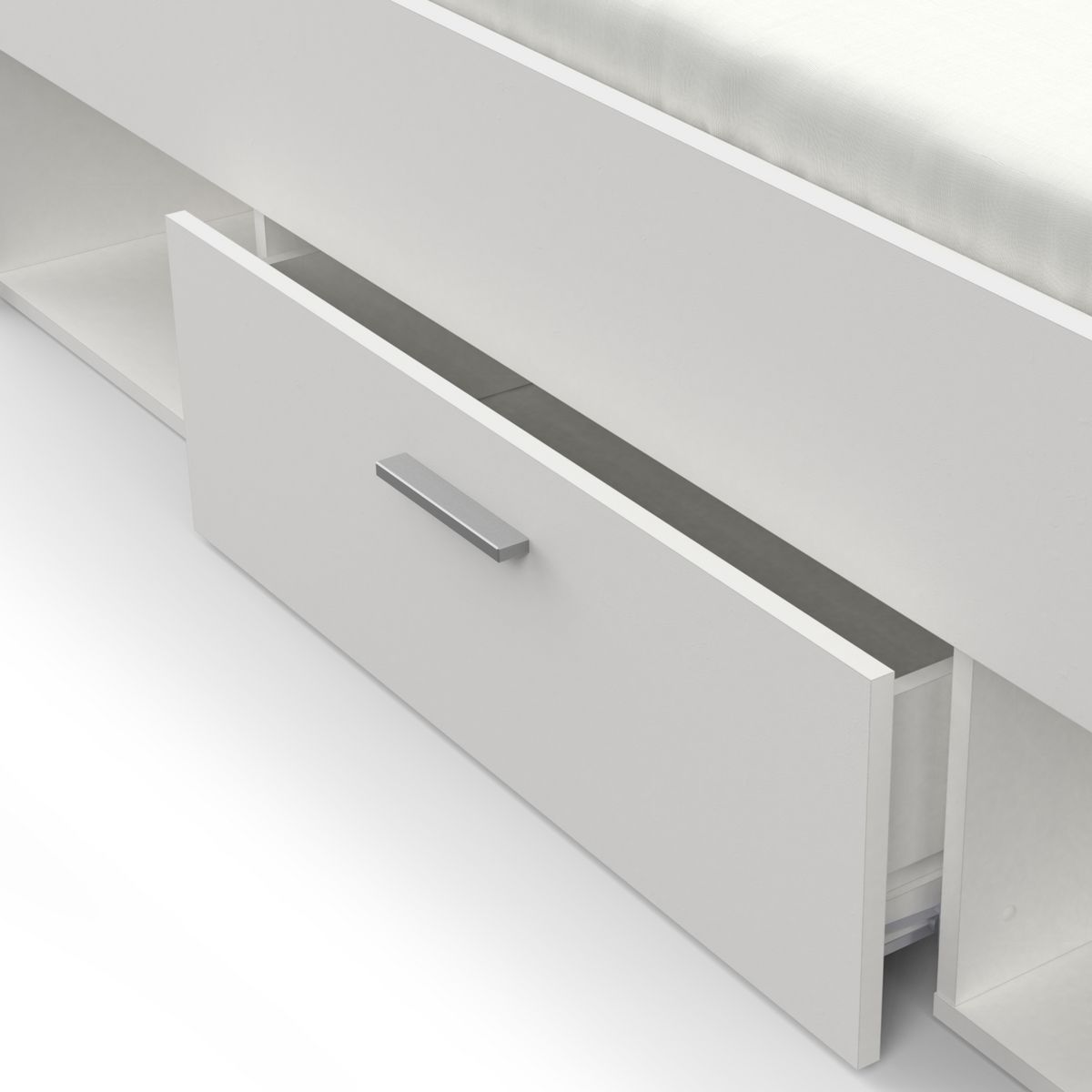 Lit adulte avec rangements LIMA 140X190/200cm