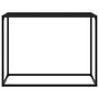 Voir la diapositive 2 : VIDAXL Table console Noir 100x35x75 cm Verre trempe