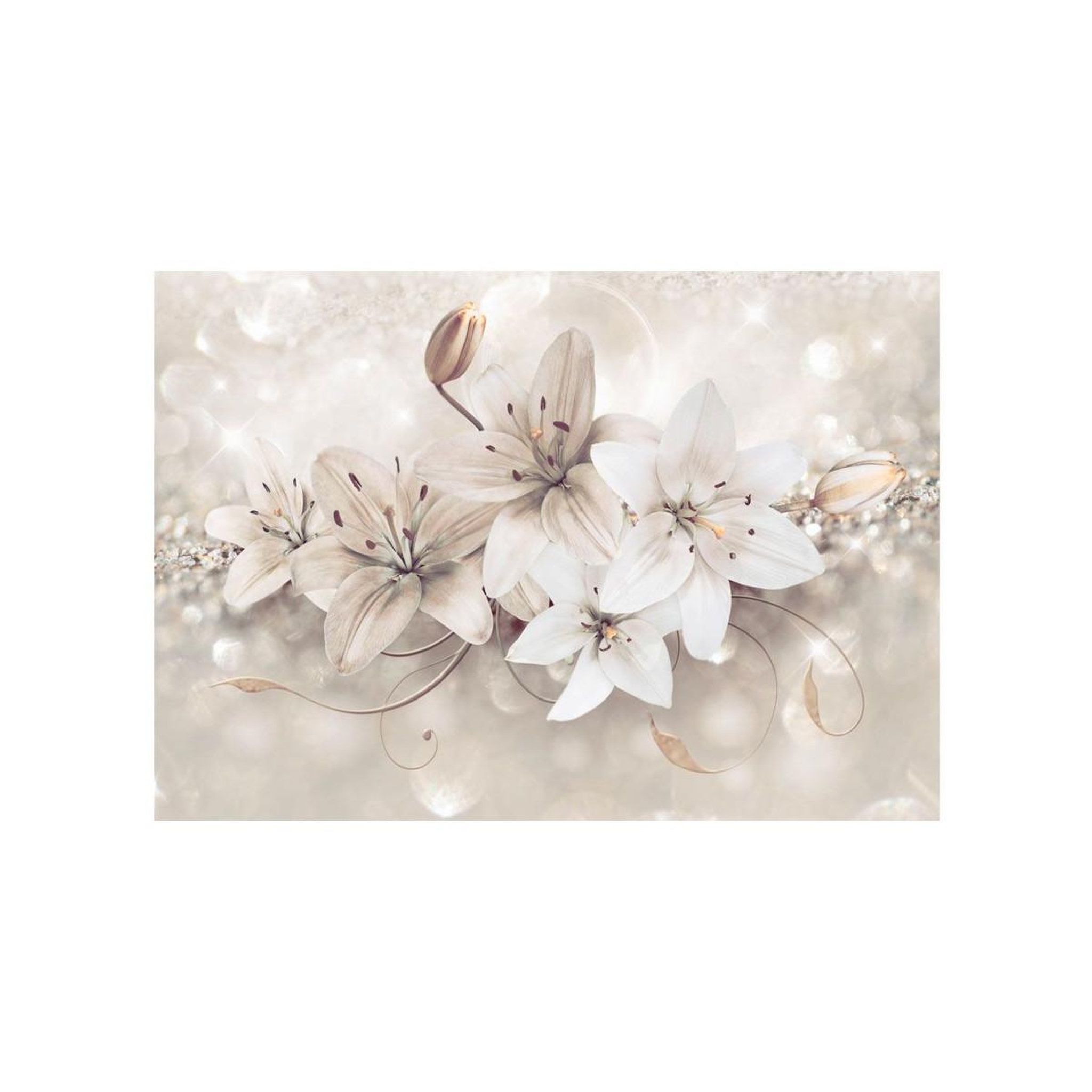 Voir la diapositive 2 : Paris Prix Papier peint  diamond lilies