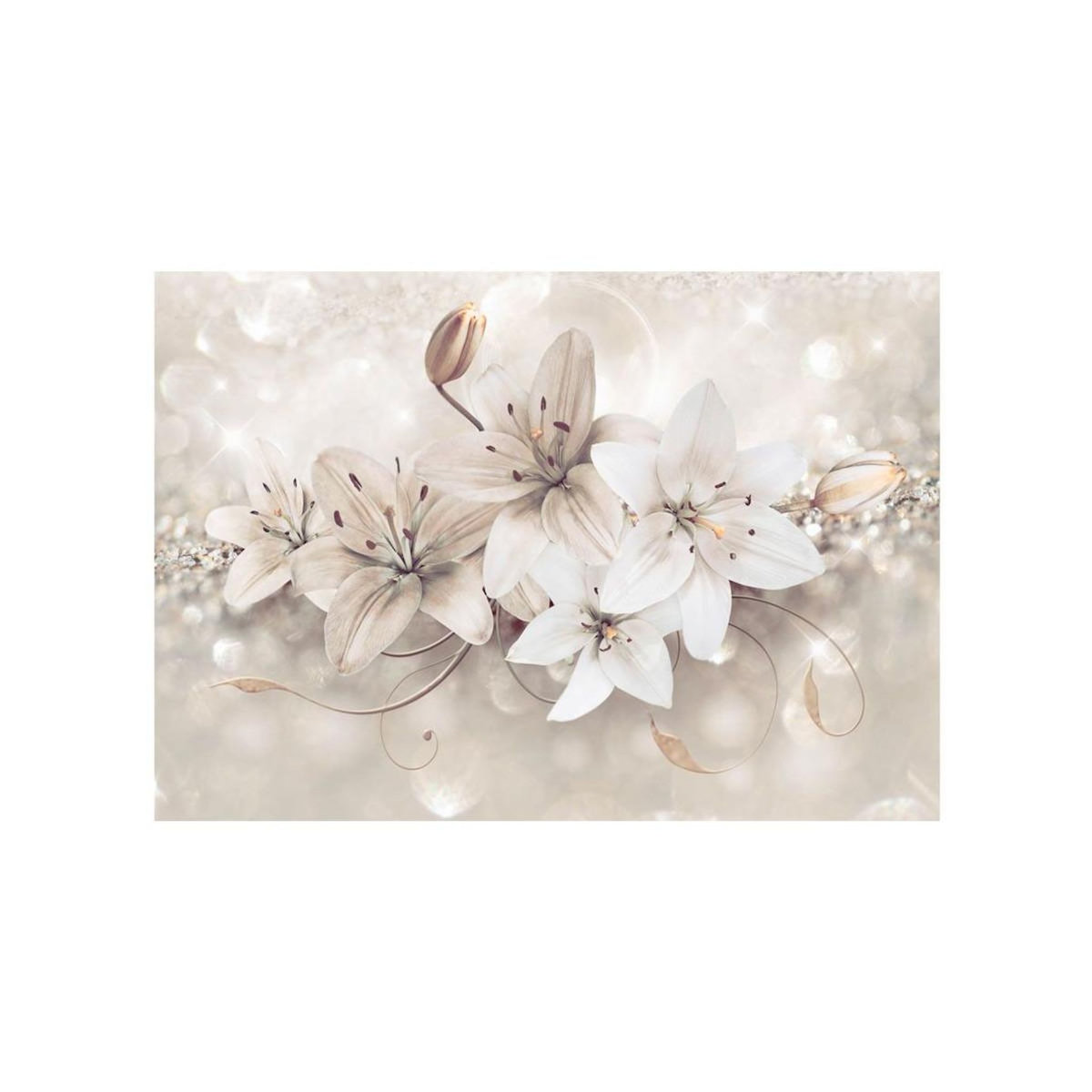 Paris Prix Papier Peint  Diamond Lilies