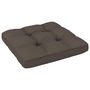 Voir la diapositive 5 : VIDAXL Salon de jardin palette 4 pcs et coussins Pin impregne de blanc