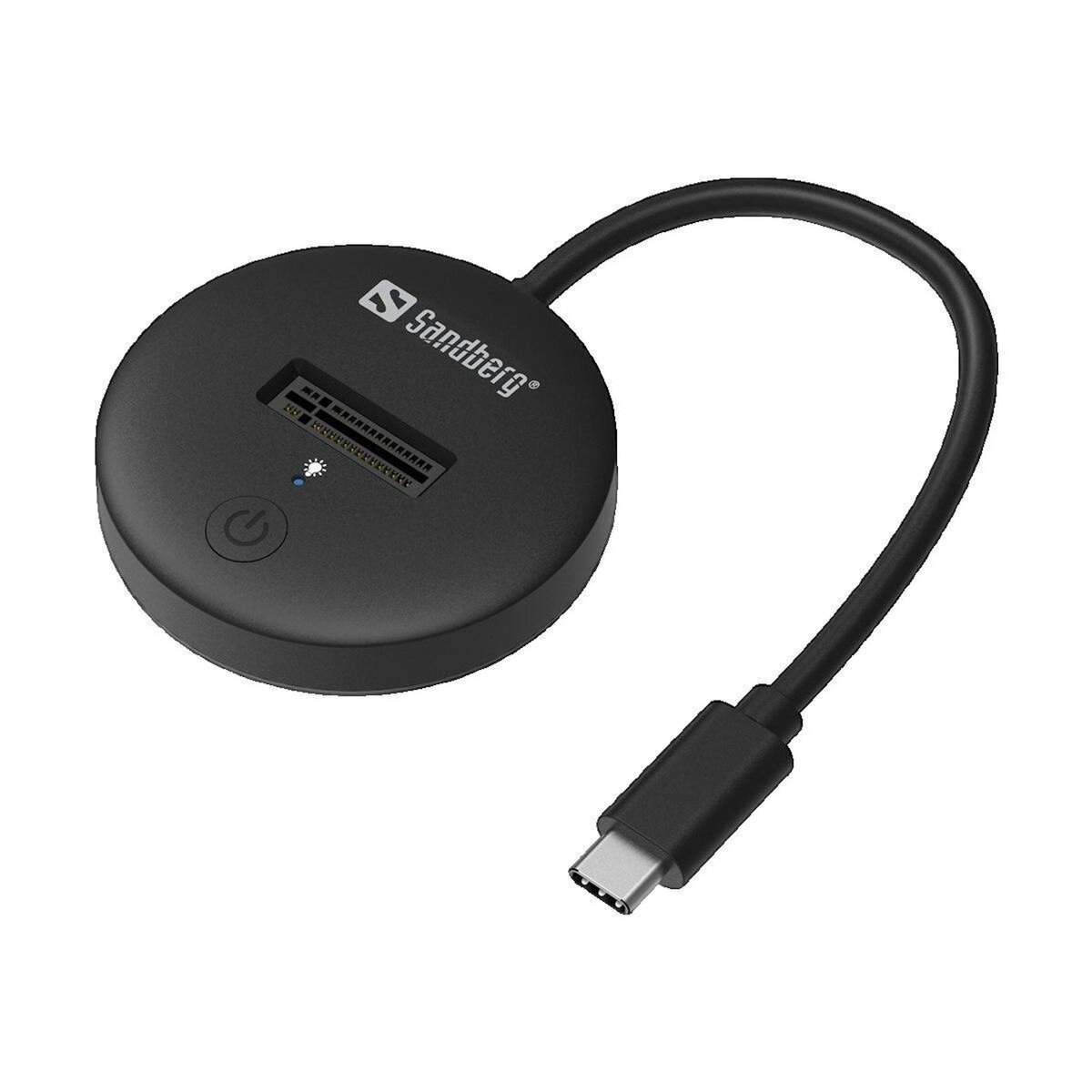 Sandberg Station d'accueil pour disques SSD Sandberg USB 3.2 Noir