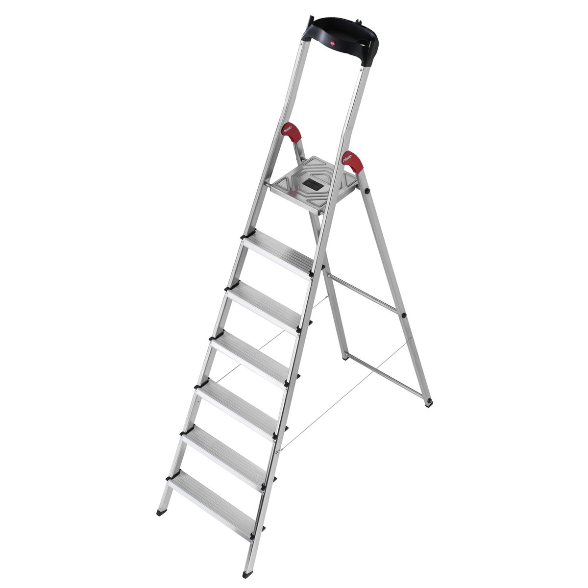 HAILO Escabeau 7 marches 3m25 en aluminium - L60