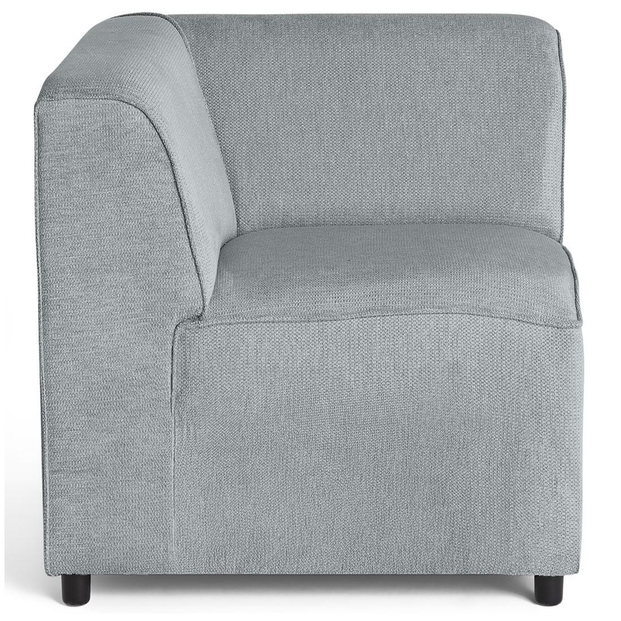 Voir la diapositive 5 : LISA DESIGN Suaro - module d'angle réversible en tissu texturé
