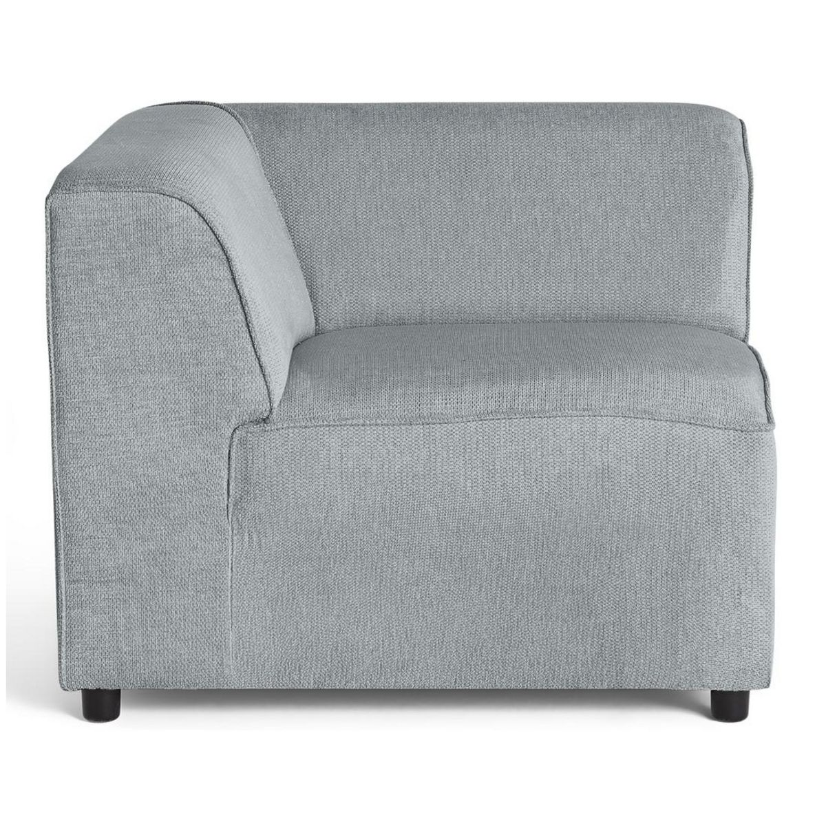 LISA DESIGN Suaro - module d'angle réversible en tissu texturé