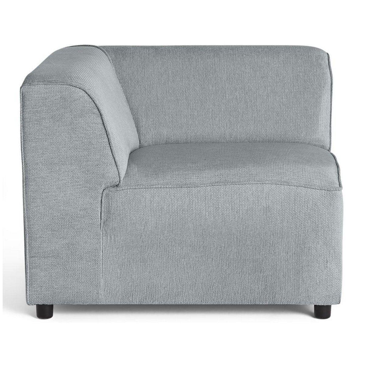 LISA DESIGN Suaro - module d'angle réversible en tissu texturé