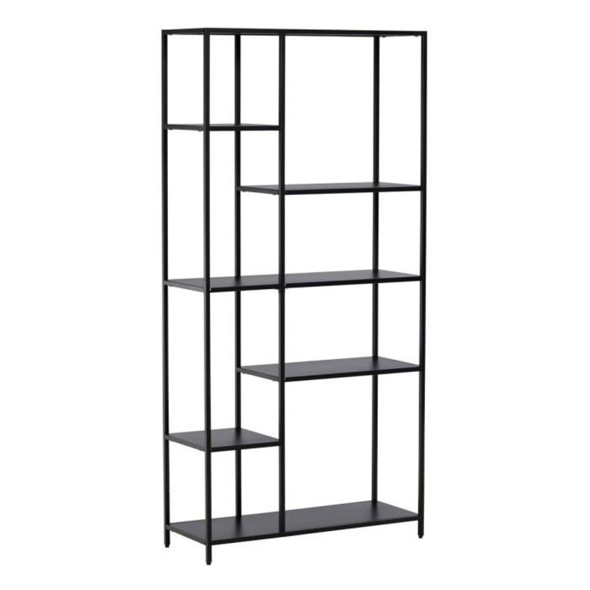 Paris Prix Étagère 6 Niveaux en Métal  El Alto  164cm Noir