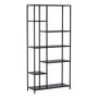 Voir la diapositive 1 : Paris Prix Étagère 6 Niveaux en Métal  El Alto  164cm Noir