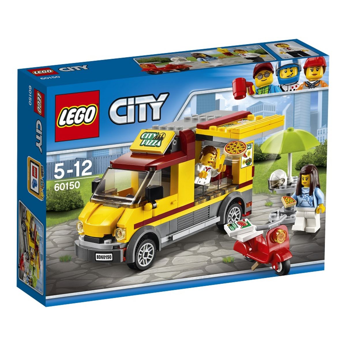 LEGO City 60150 - Le camion pizza