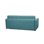 Voir la diapositive 2 : Canapé convertible 140 cm  système couchage express 3 places en tissu Gris clair ALICE 