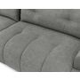 Voir la diapositive 6 : BEST MOBILIER Luzzio - canapé d'angle gauche 4 places convertible avec coffre en tissu texturé